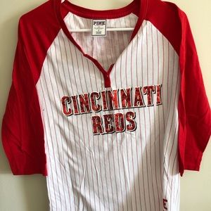 Cincinnati Reds 3/4 sleeve shirt